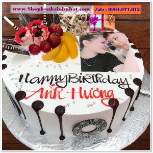 Bánh Sinh Nhật In Hình Ảnh - H304